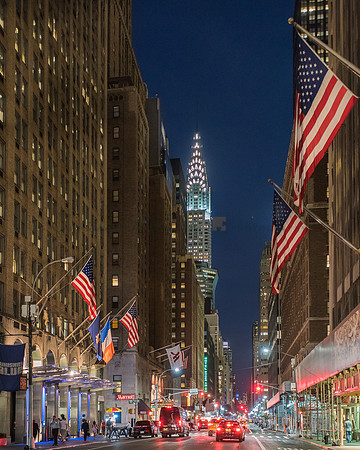 New York City and the Chrysler Building
