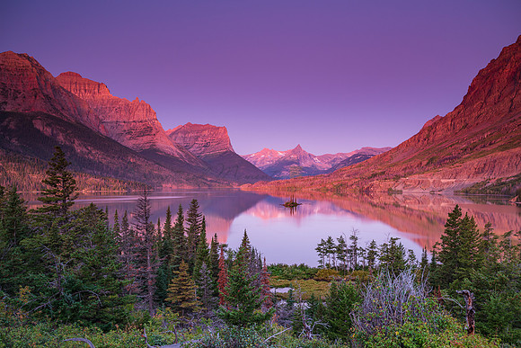 Wild Goose Island Glacier NP