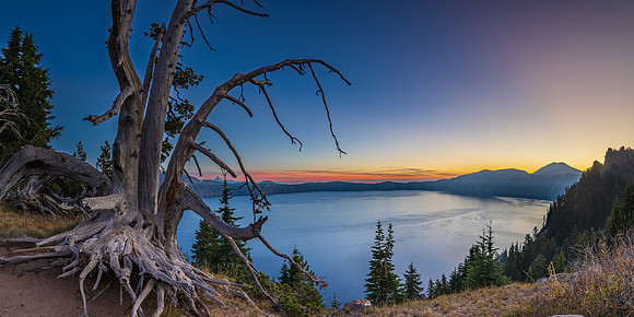 Crater Lake Sunrise